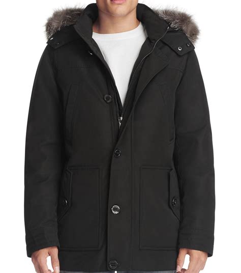 michael michael kors down parka men& 39|Michael Kors men's jacket.